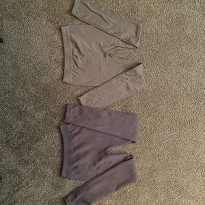 2 thermal lined leggings